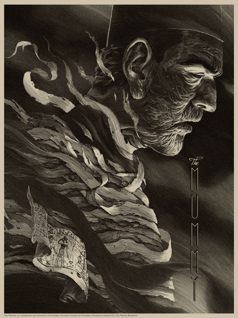 Illustration for article titled These Seven New Universal Monsters Posters Are Absolutely Stunning